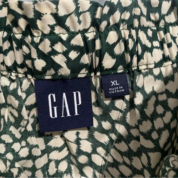 Gap Square Neck Animal Print Blouse - Picture 6 of 7